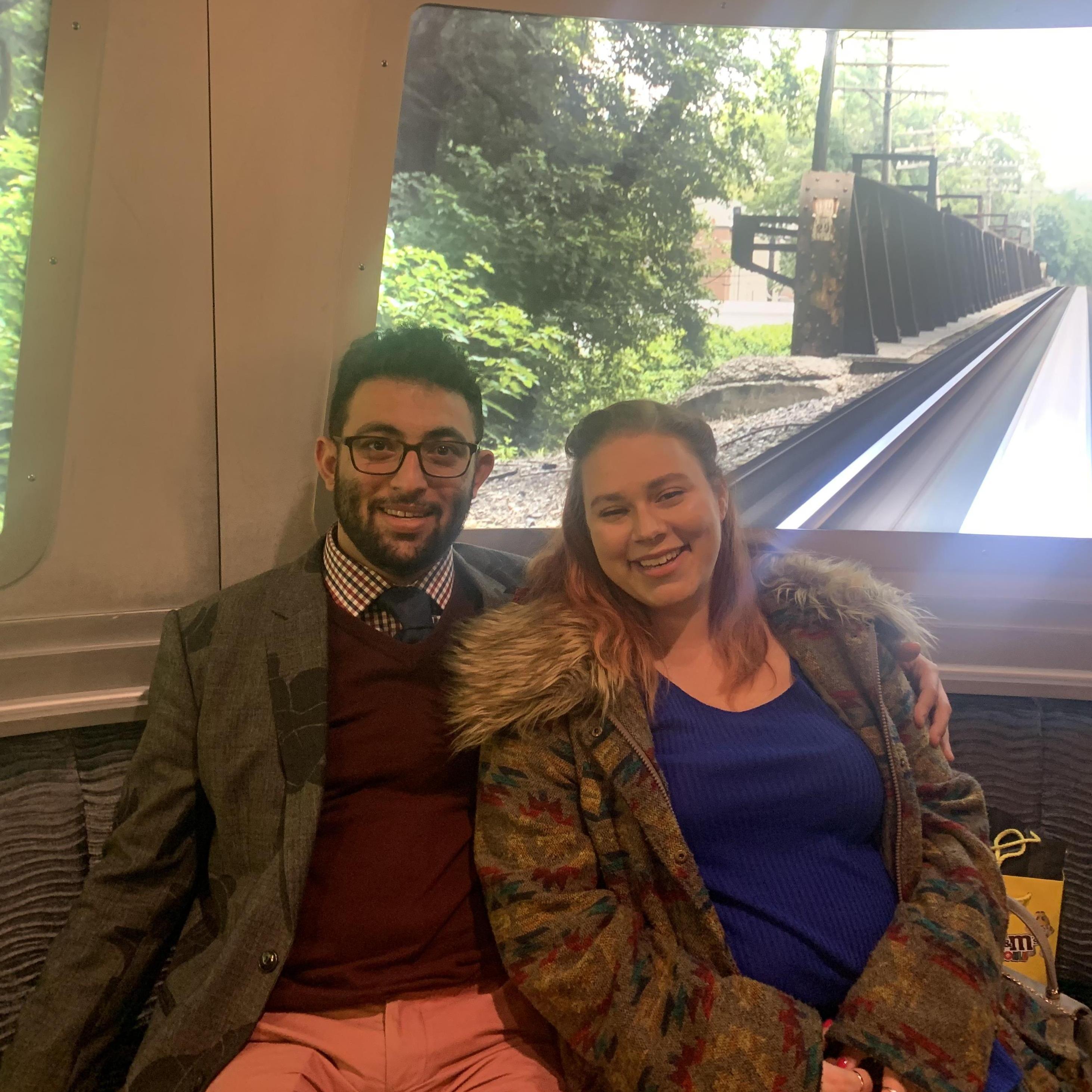 Riding the Capital Train at The Hunger Games Exhibition in the MGM Grand, Las Vegas, Nevada
(May the Odds Be Ever in Your Favor)