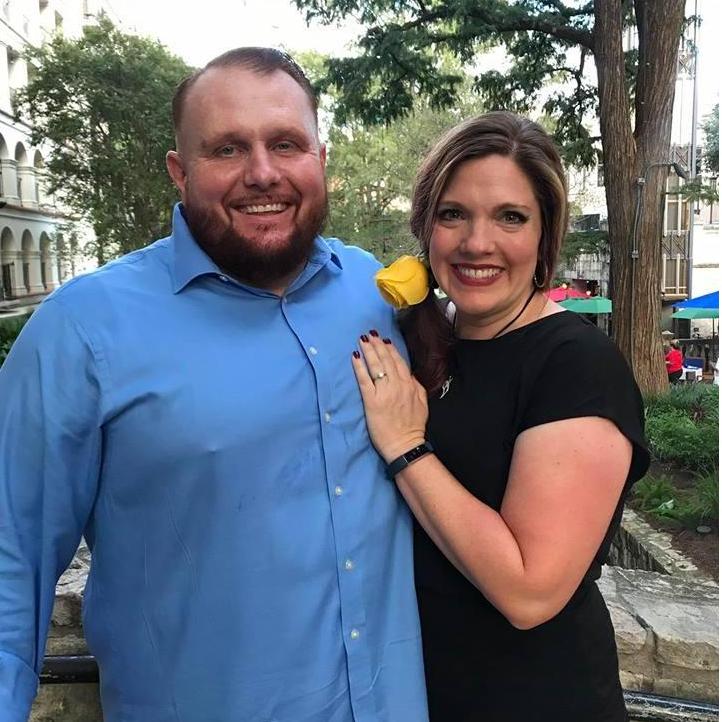 Tyson proposed to Mandy. She said YES! on Oct. 12, 2018 on the World Famous "Lover's Bridge" in San Antonio, TX. Oct. 12, 2018