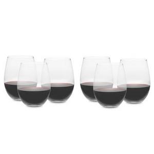 Riedel O Cabernet Stemless Wine Glasses Value Set of 6