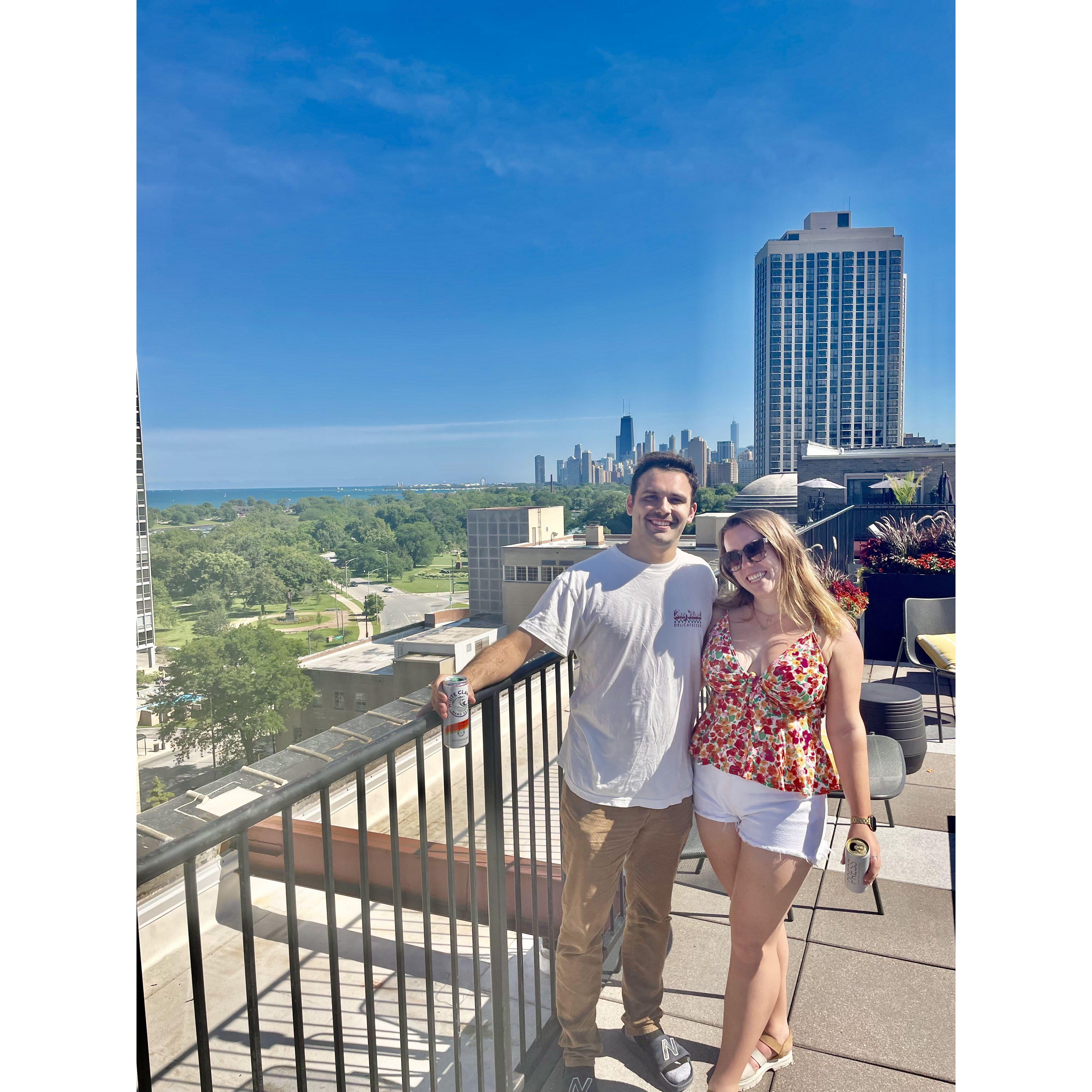 One of their last days in Chicago! On to the next chapter.