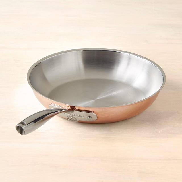 Williams Sonoma Thermo-Clad™ Copper Fry Pan, 10"