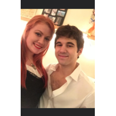 we were Ariel and Prince Eric Victoria' sophomore year!