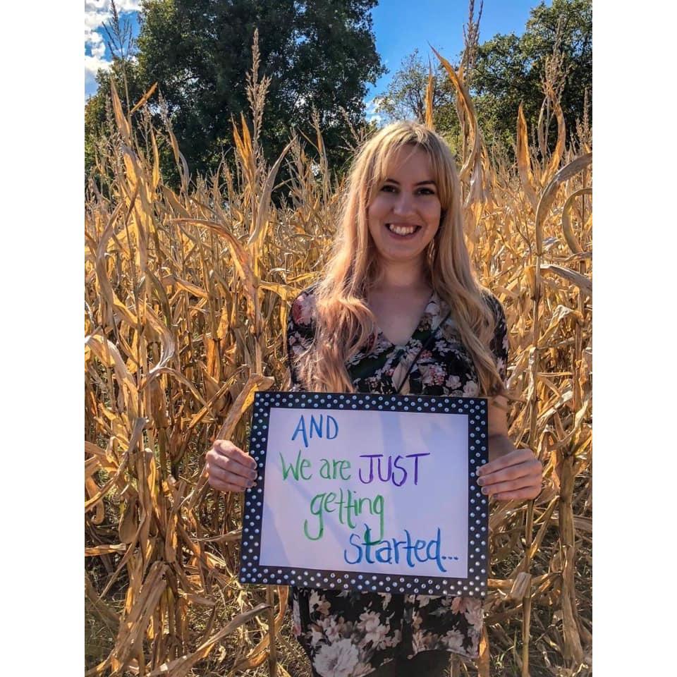 Kalyn's proposal to Callie, October 2018