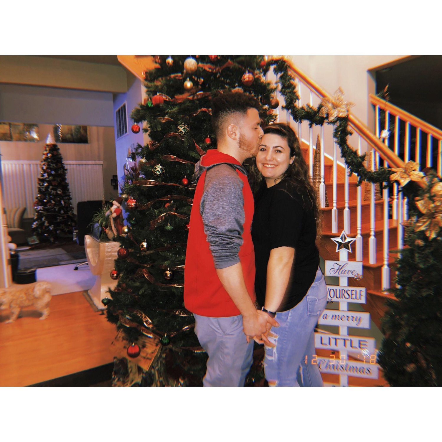 This was our first picture together!