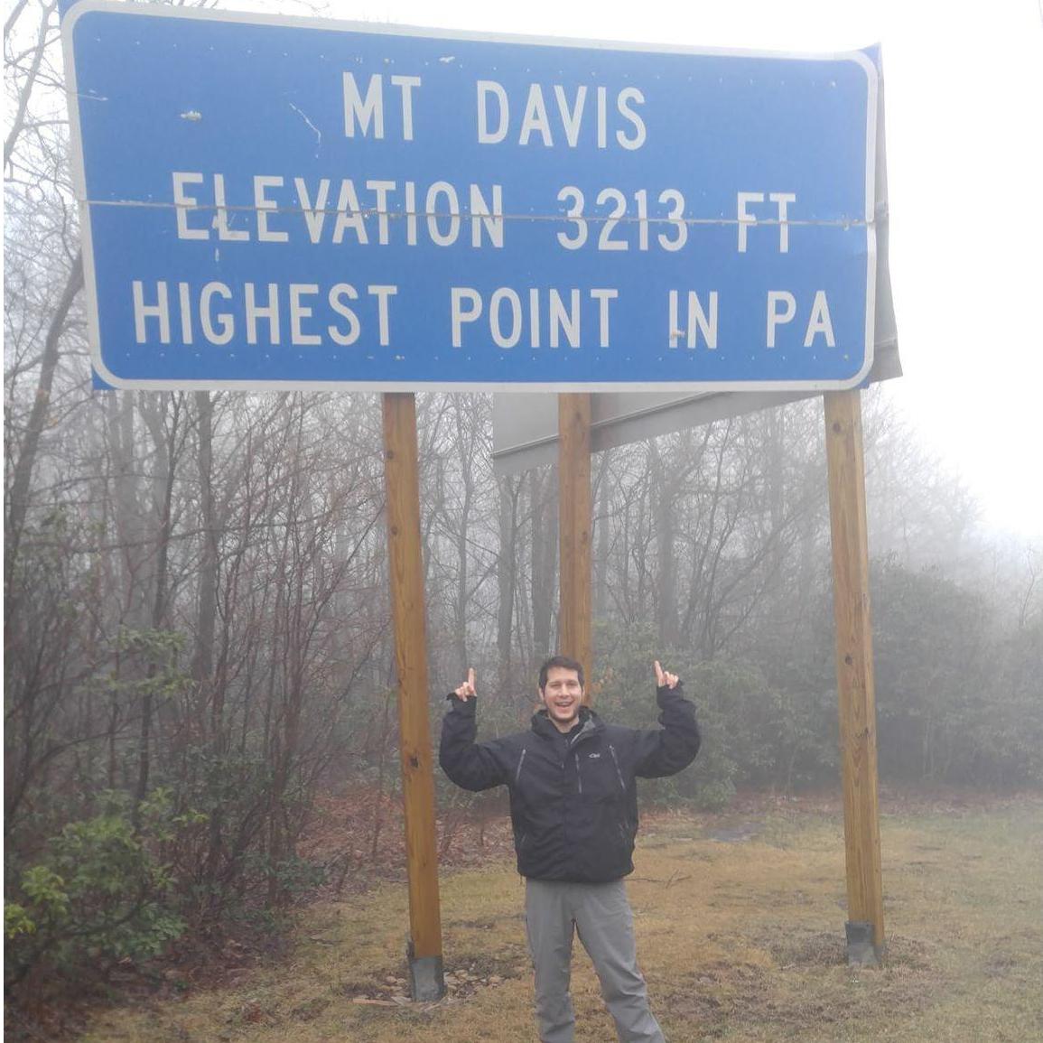 James and his "hills"
