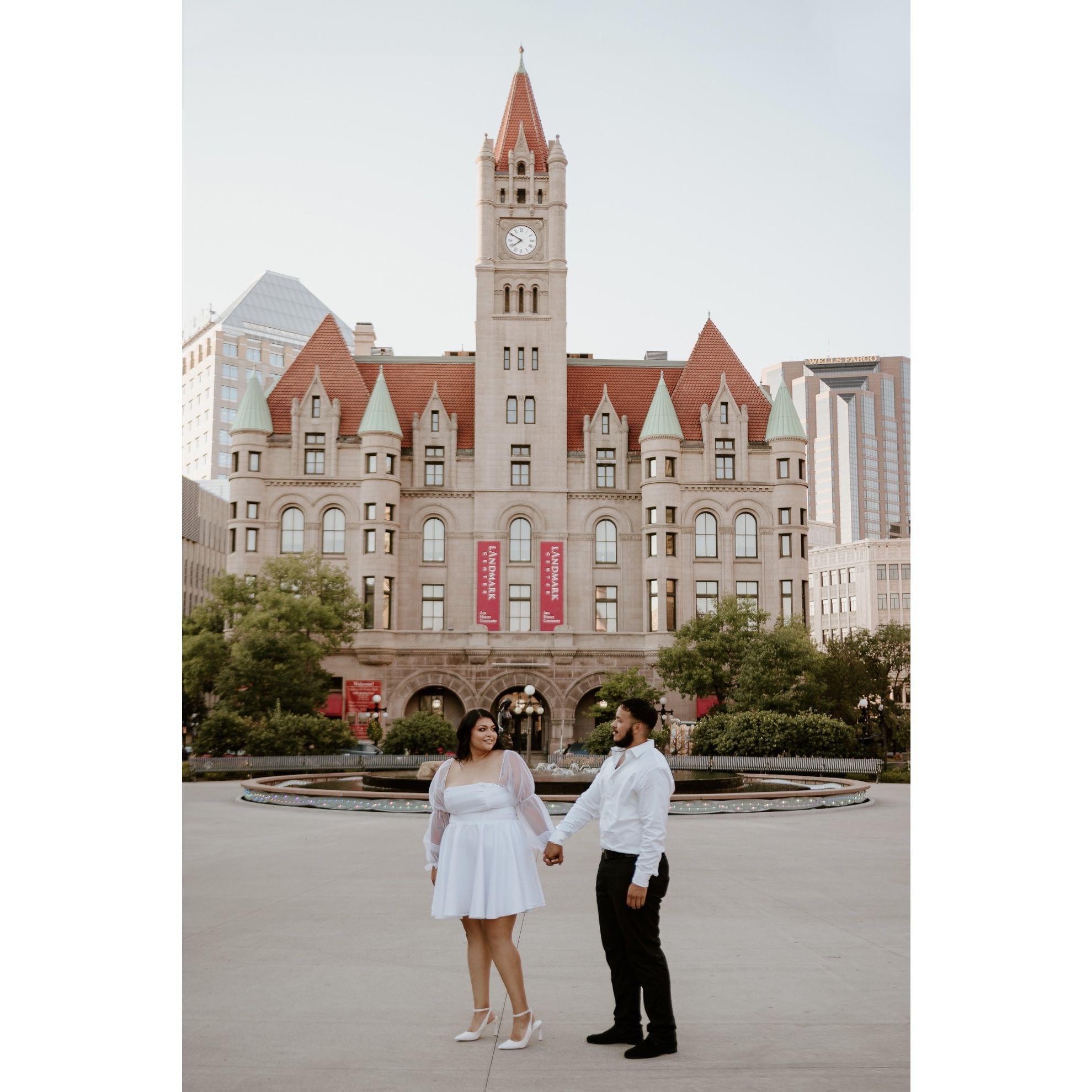 Engagement Photos by: Abby Dominguez Photography.