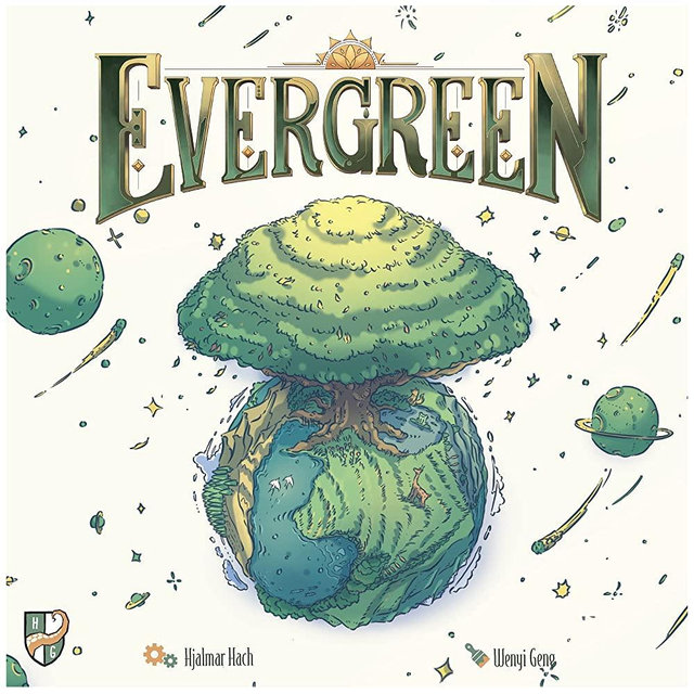 Horrible Guild Evergreen - (English), Abstract Strategy Board Game, Board Game for Adults and Family, Allowing a Total of 1 to 4 Players, Ages 8+, 45-60 Min