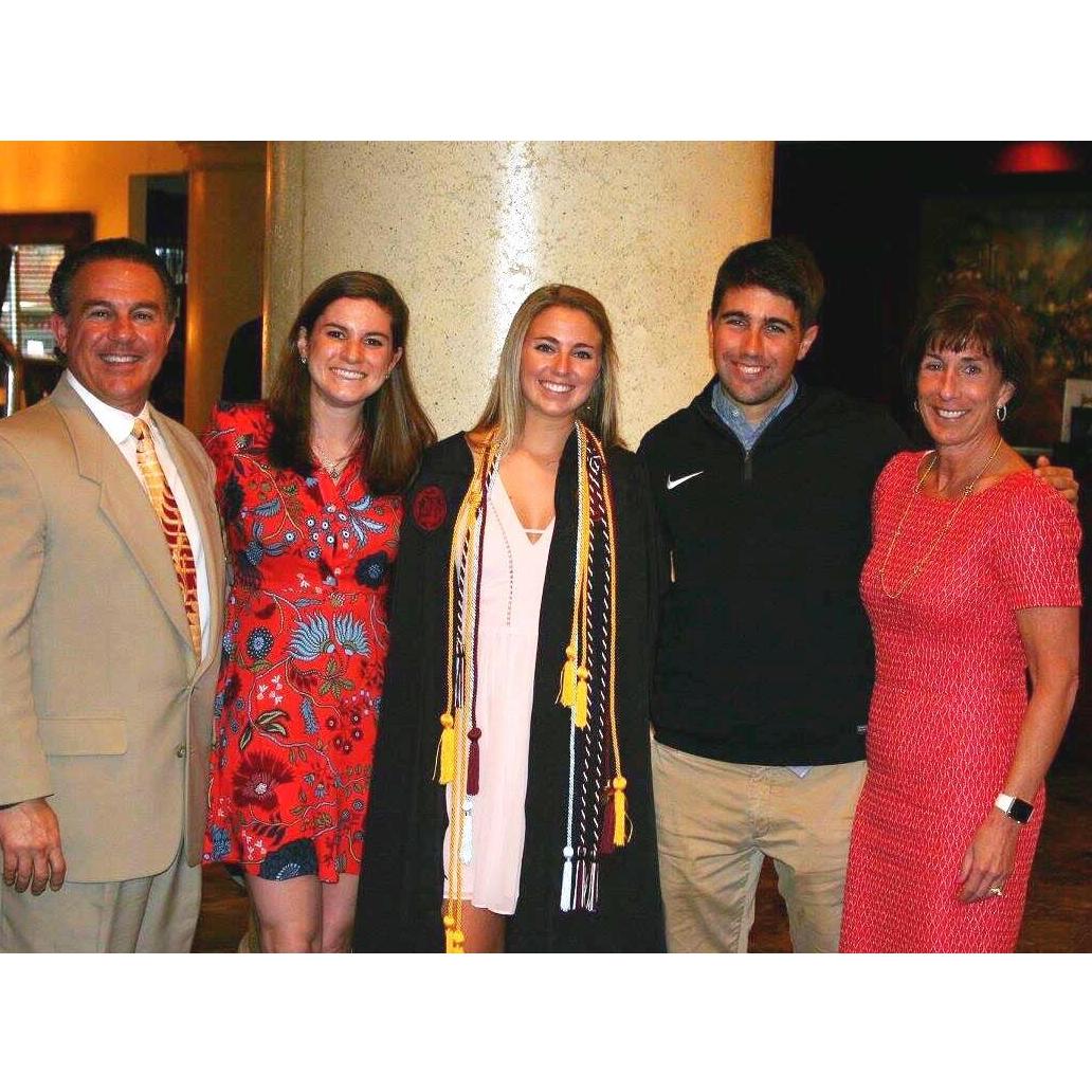 Kate's college graduation from University of South Carolina (2017)