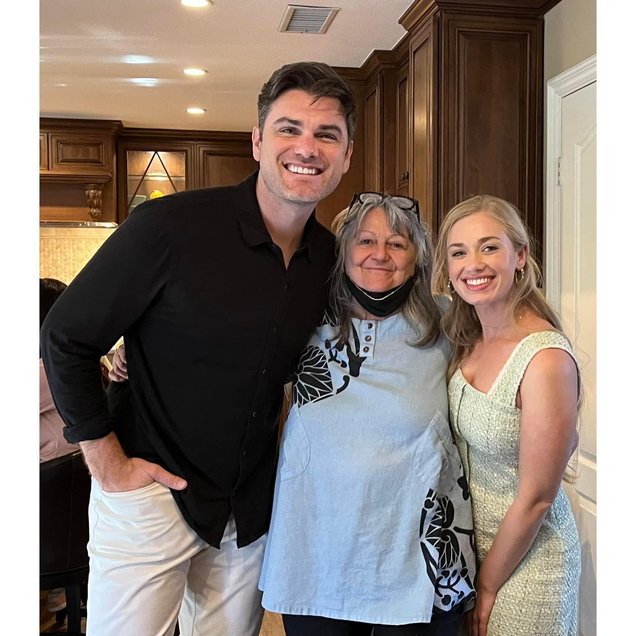 Gyorgyi, our beloved matchmaker ♡ Upon meeting Josh the first time (our second date), she declared that Josh would "love being a part of our family." And man, was she right!