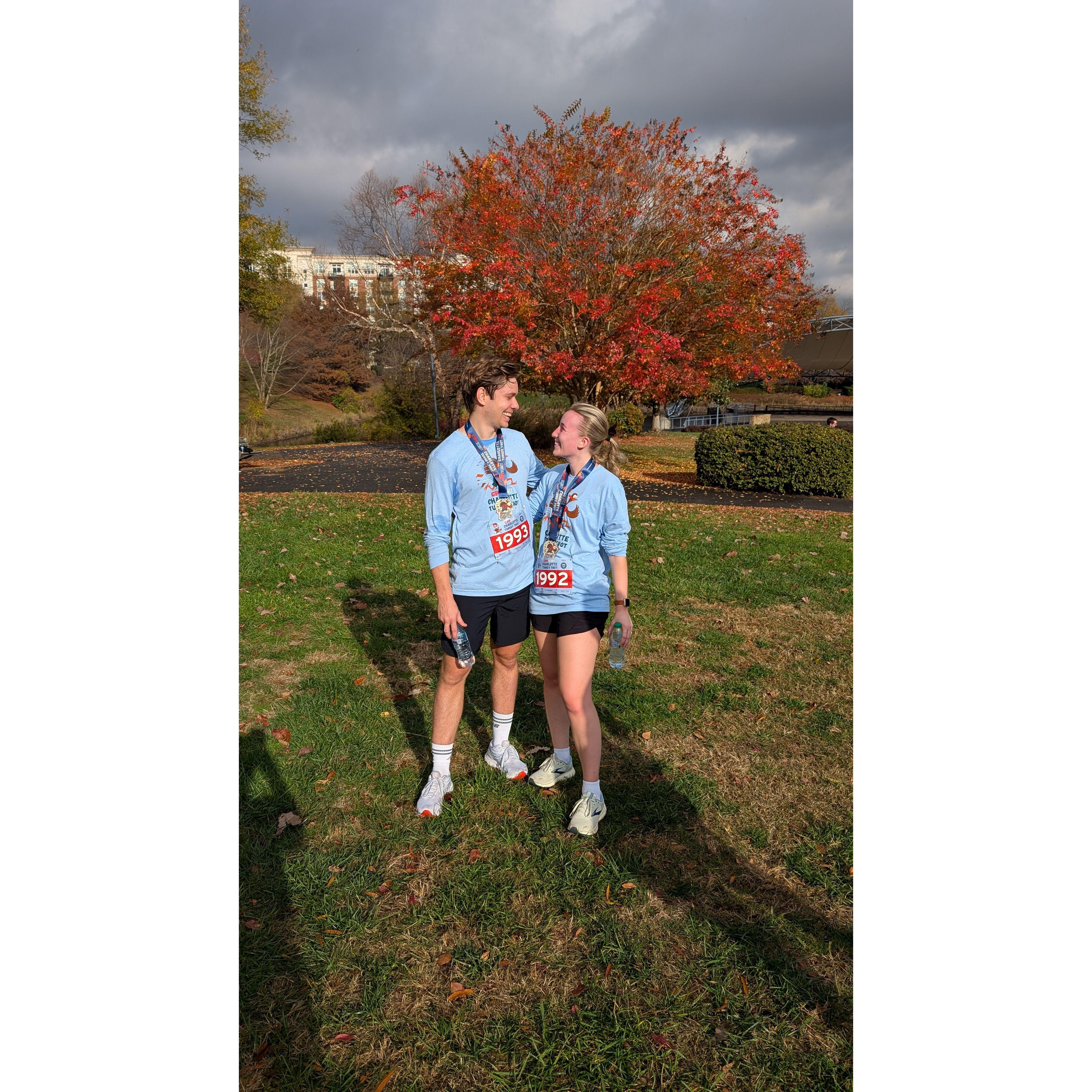 Running through life together