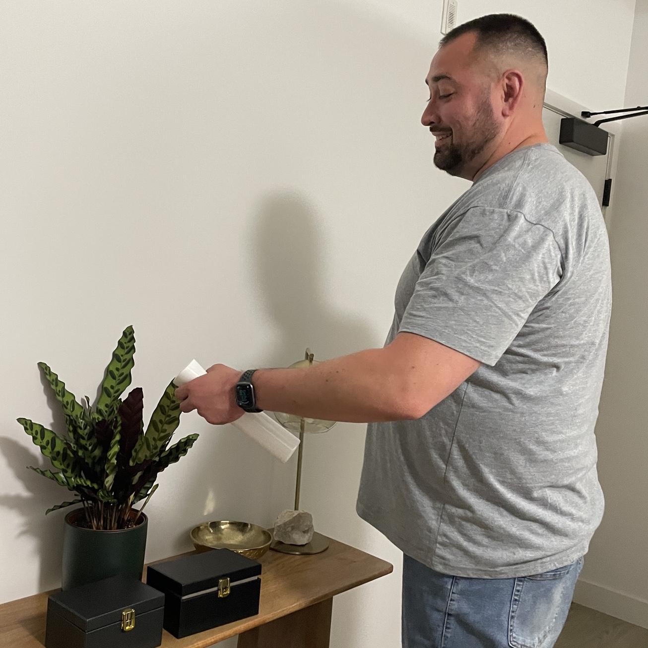Our first plant!