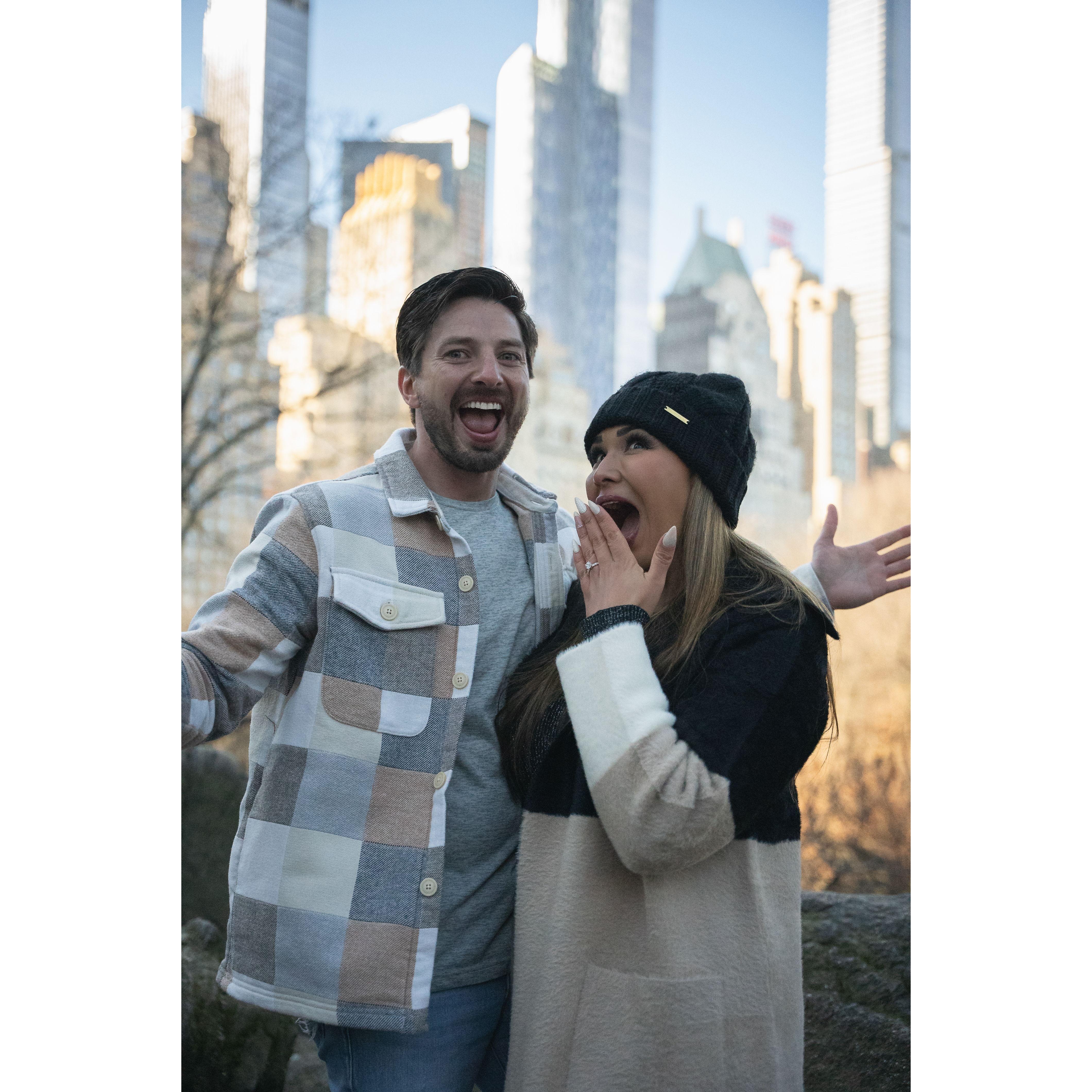 "Engaged" definitely has a good Ring to it!