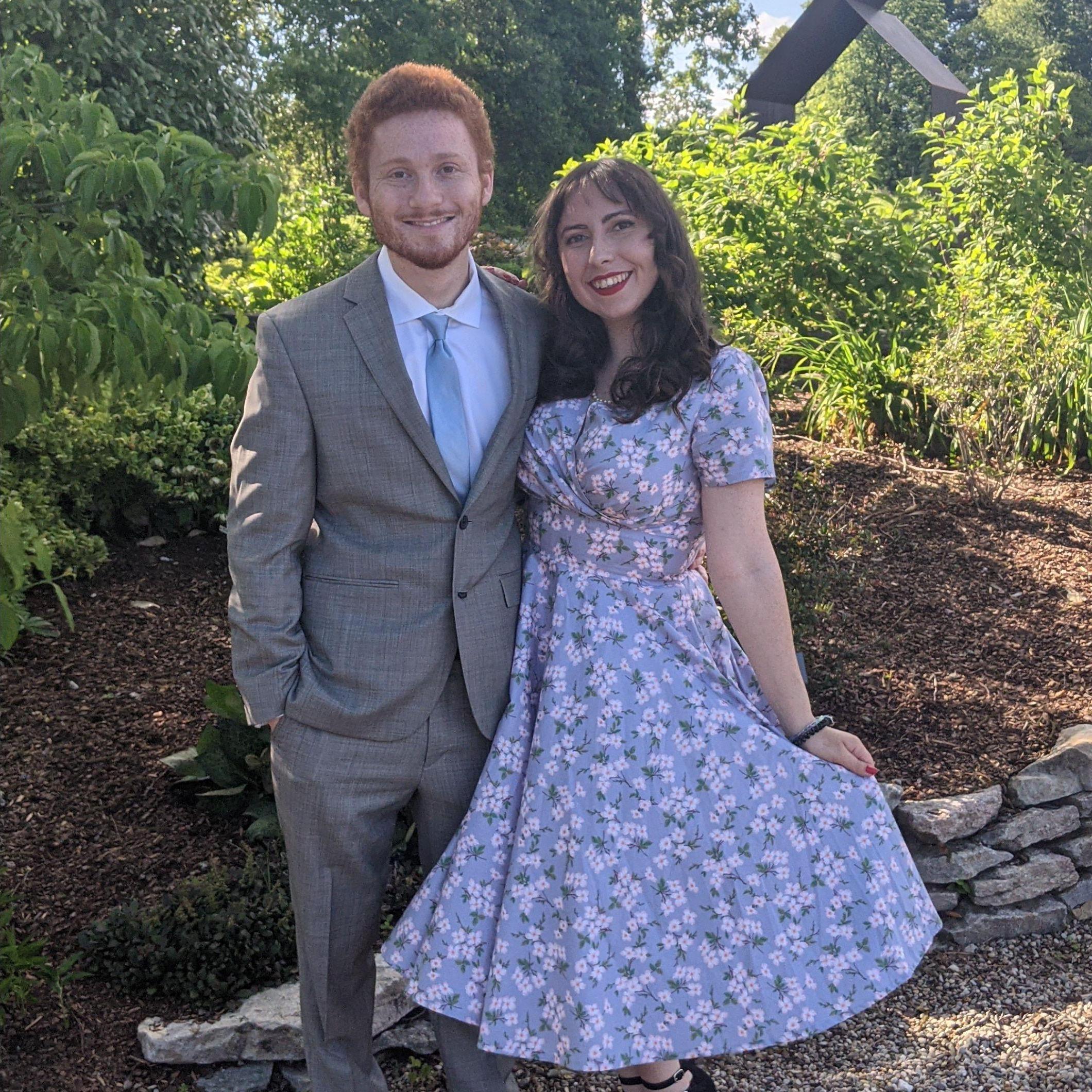 June 2021 - Louisville, KY |
Hannah and Eli attend a friend's wedding