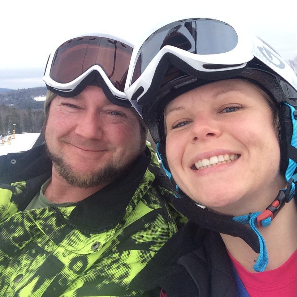 Snowboarding at Ragged Mountain