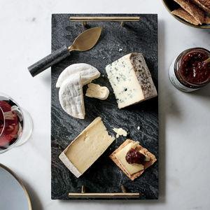 Hayes Marble Serving Board | Crate & Barrel