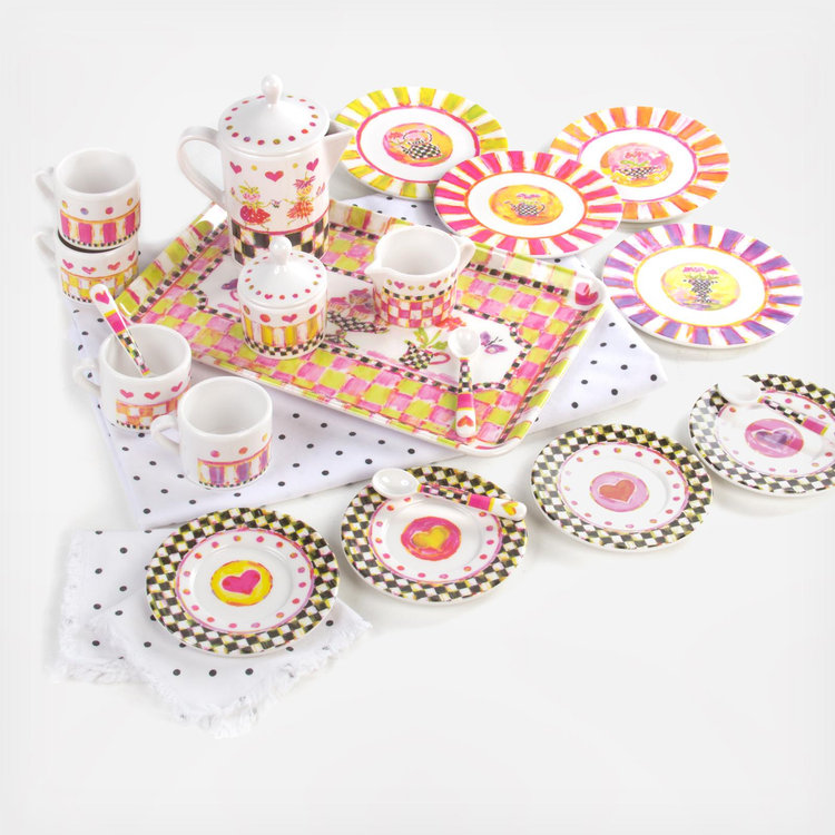 MacKenzie-Childs, Tea Party Tea Set | Zola Baby