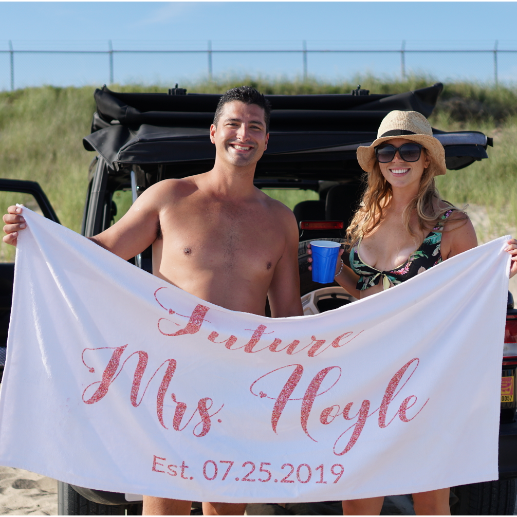 Celebrating our engagement on Nantucket