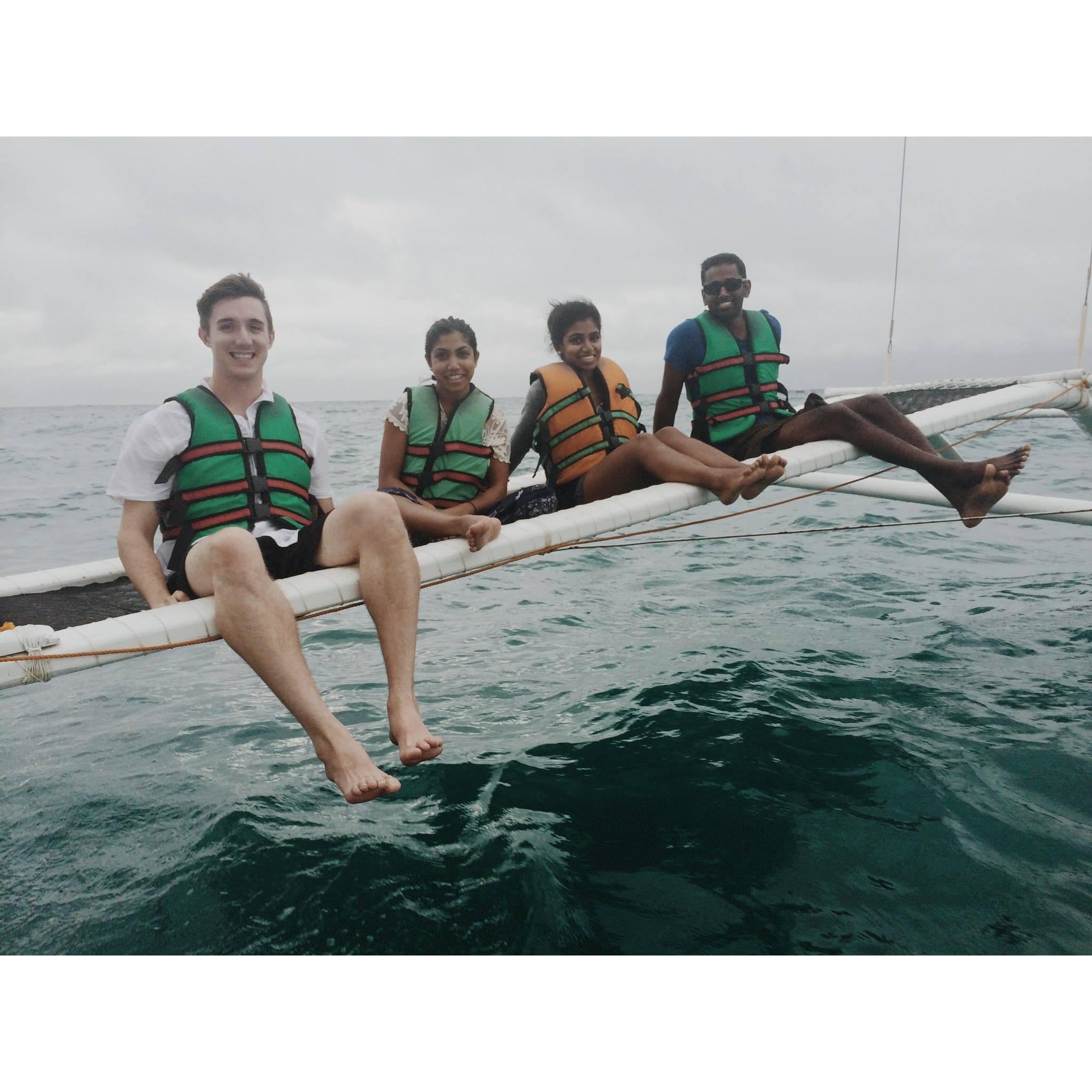 Boat tripping...
(Boracay, Philippines, 2015)