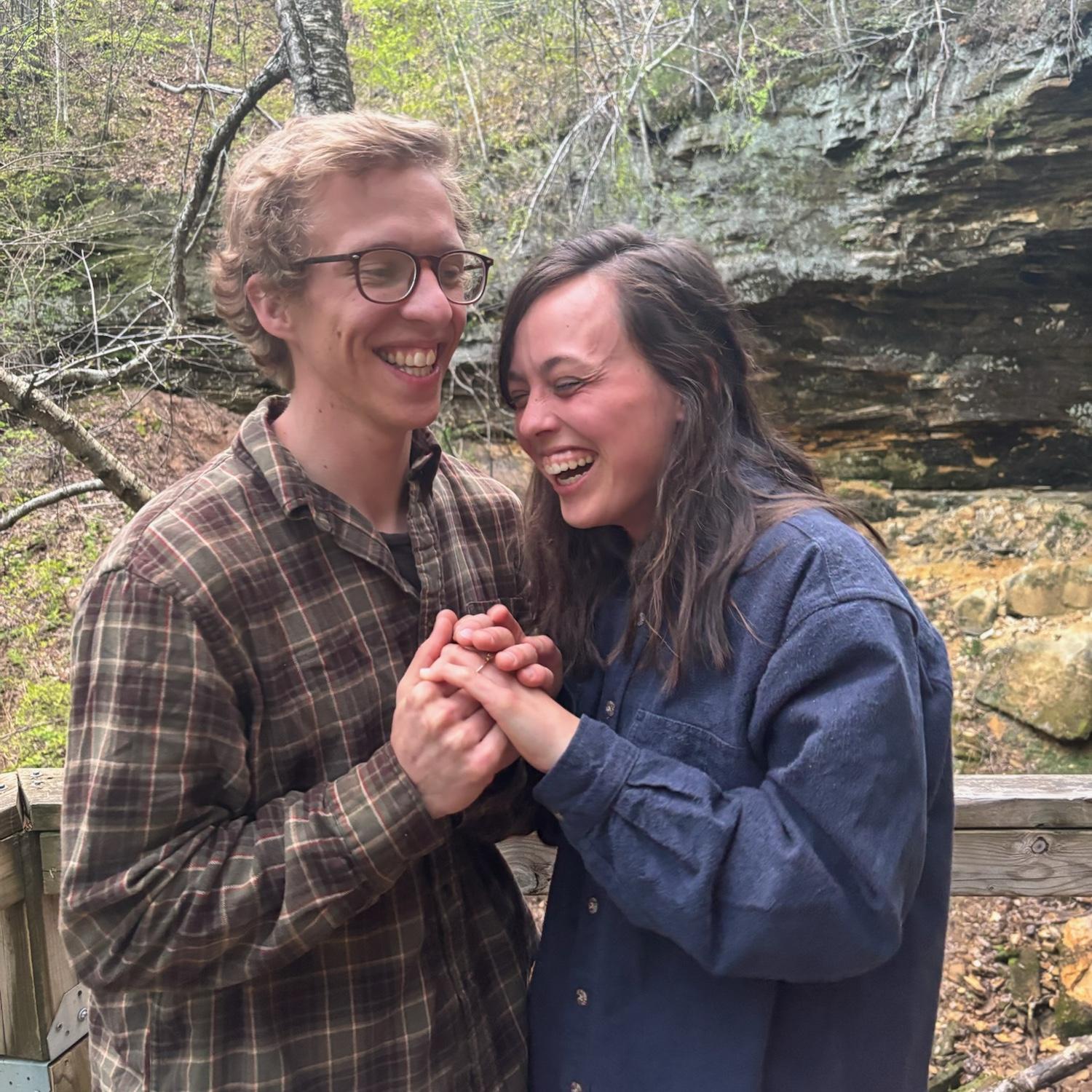 Moments after engagement