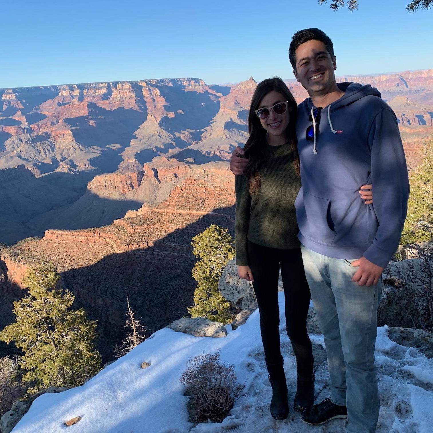 Grand Canyon 
Snow boots to Sandals trip - Spring 2020