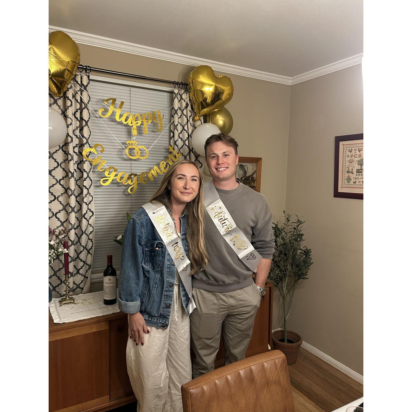 Raleigh Family Surprise Engagement Party!