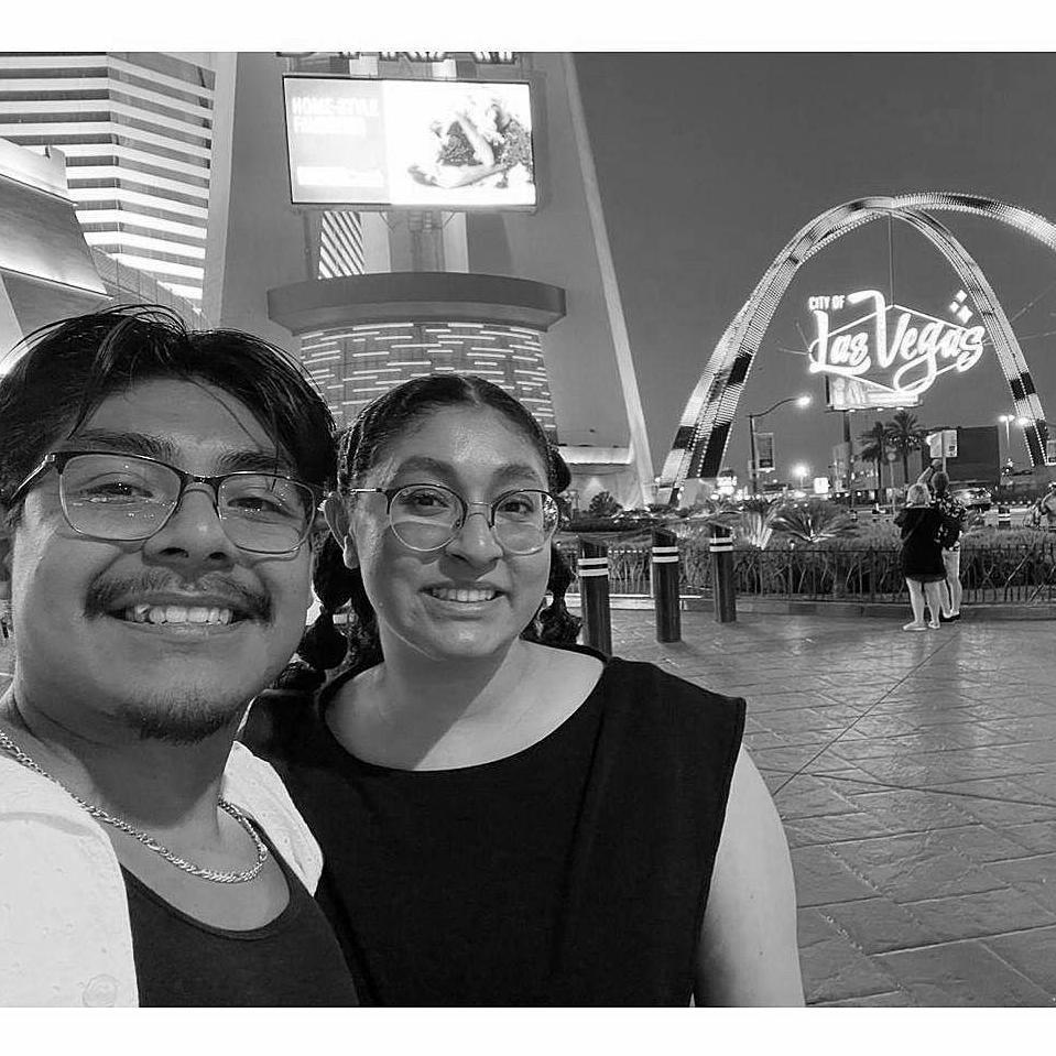 Last anniversary as boyfriend and girlfriend. A perfect send off in Las Vegas!