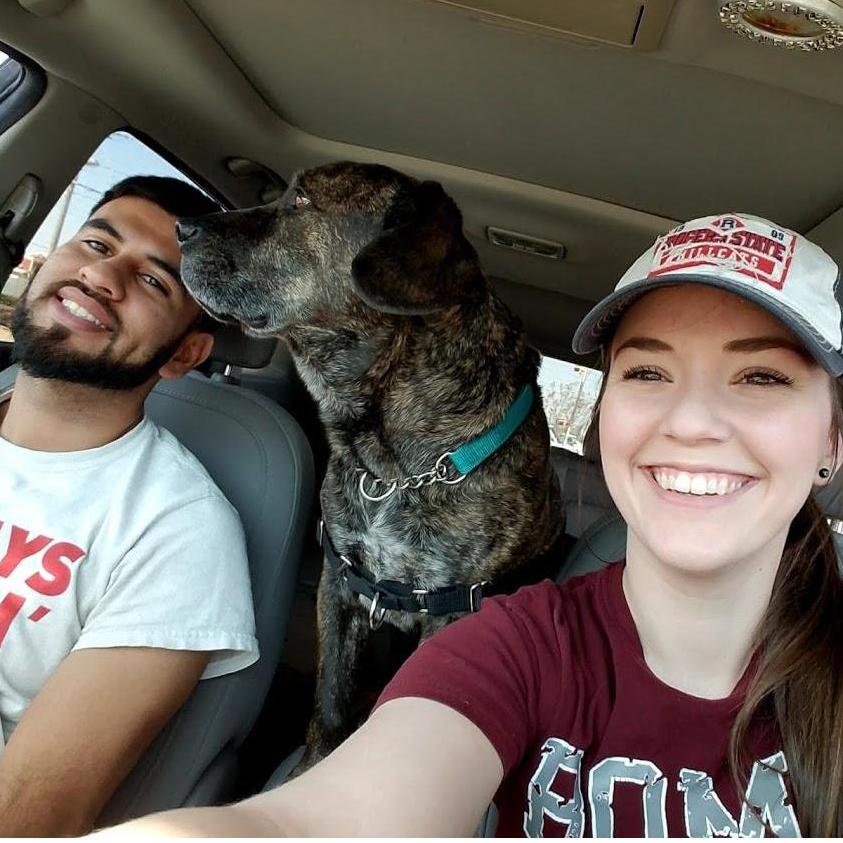 Going hiking with Clark