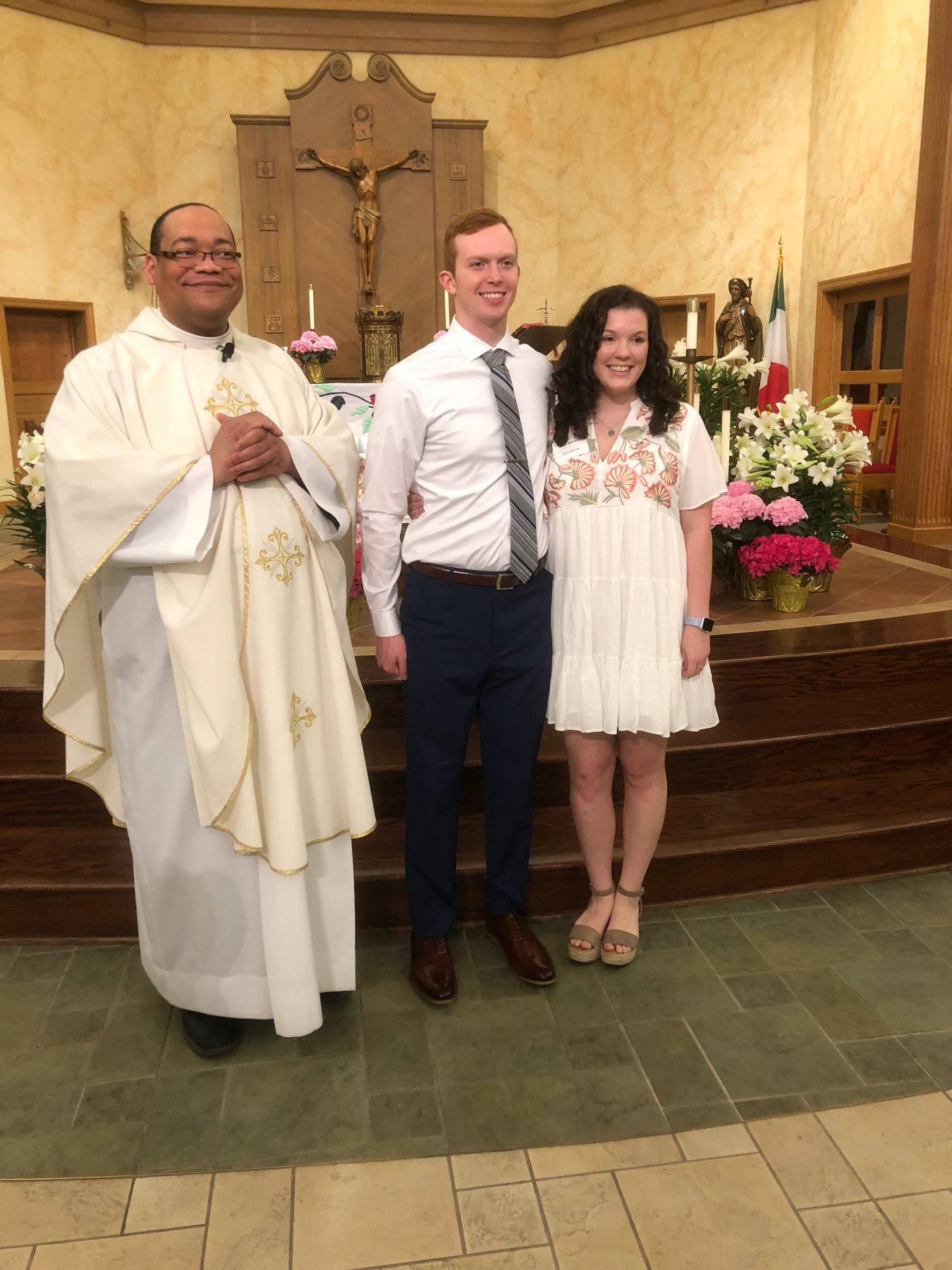 Alice’s confirmation and joining the Catholic church