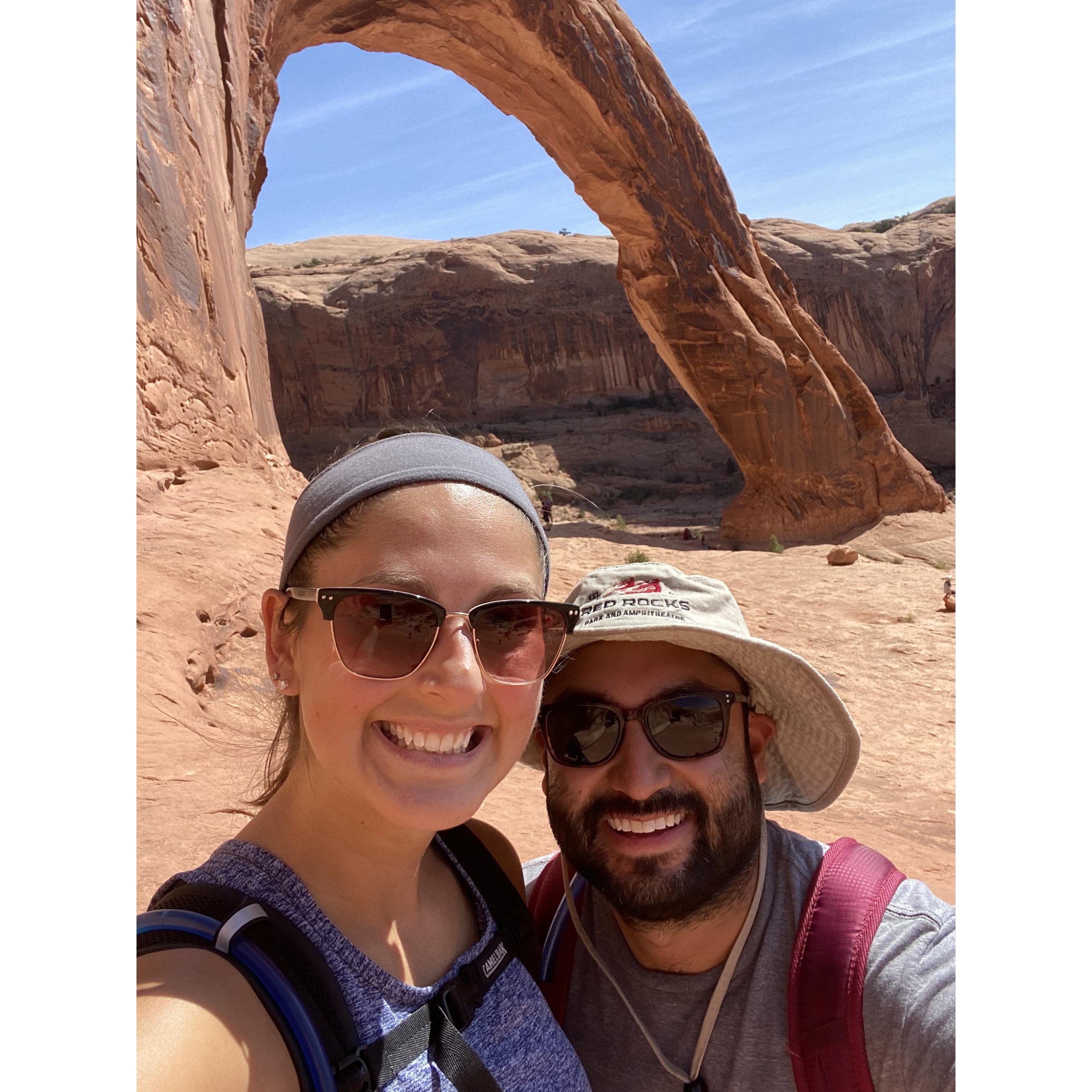Just outside of Arches National Park, UT