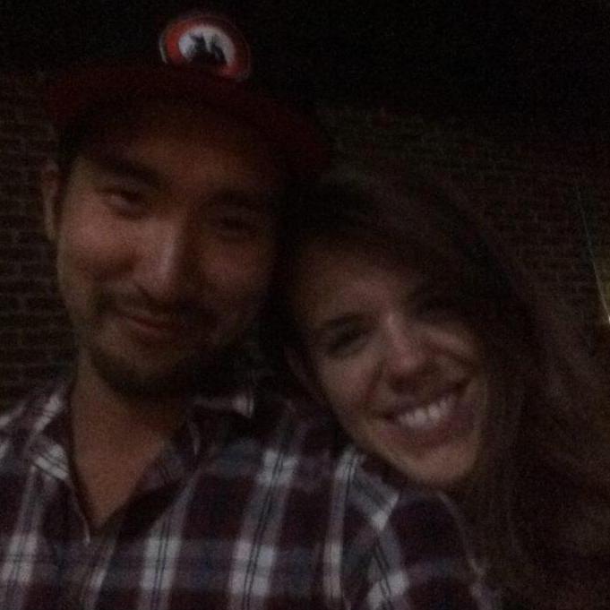 We take a lot of selfies in questionable lighting.