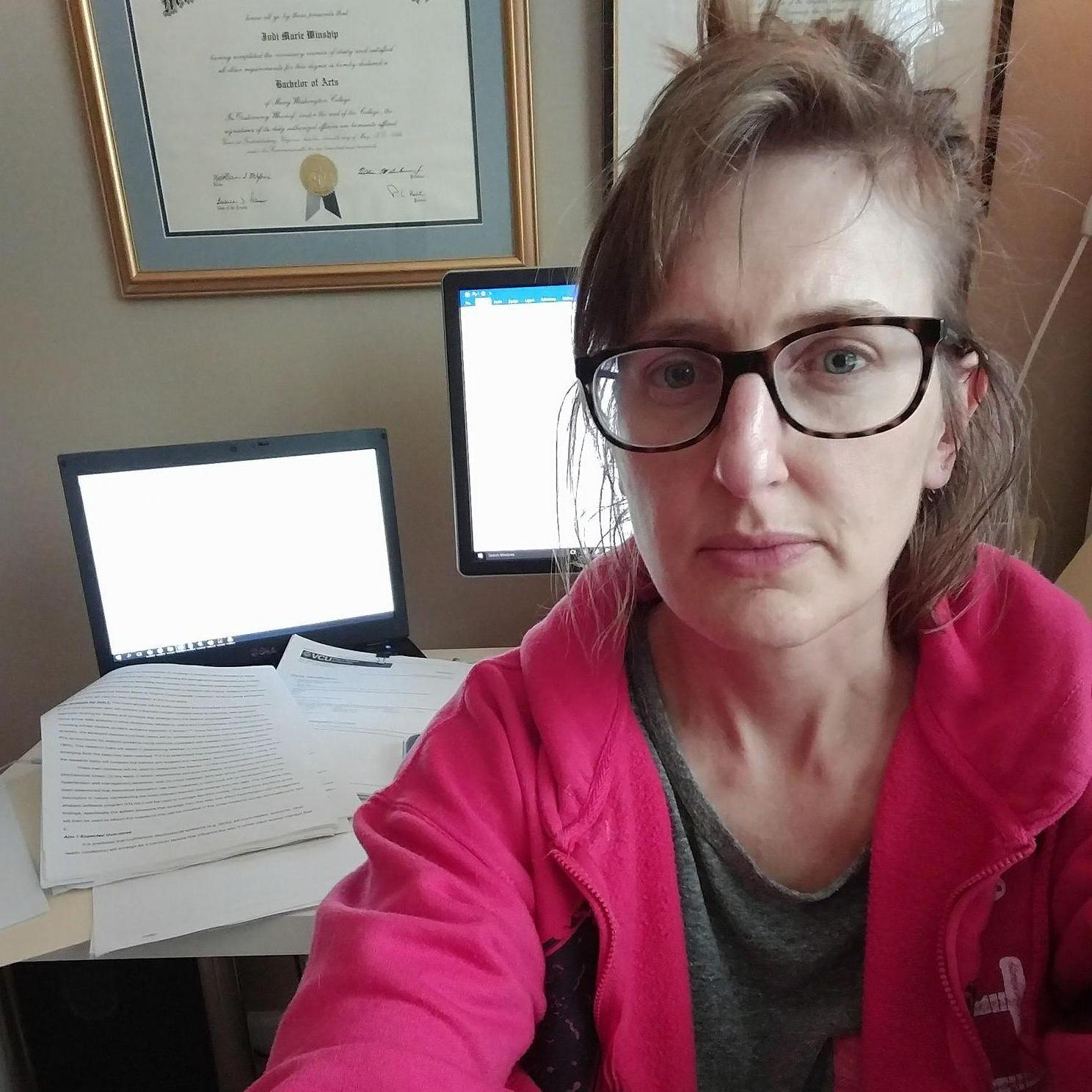The aftermath of three days of writing, editing, and prepping for the proposal defense.