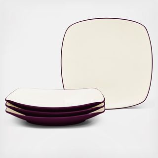 Colorwave Square Salad Plate, Set of 4