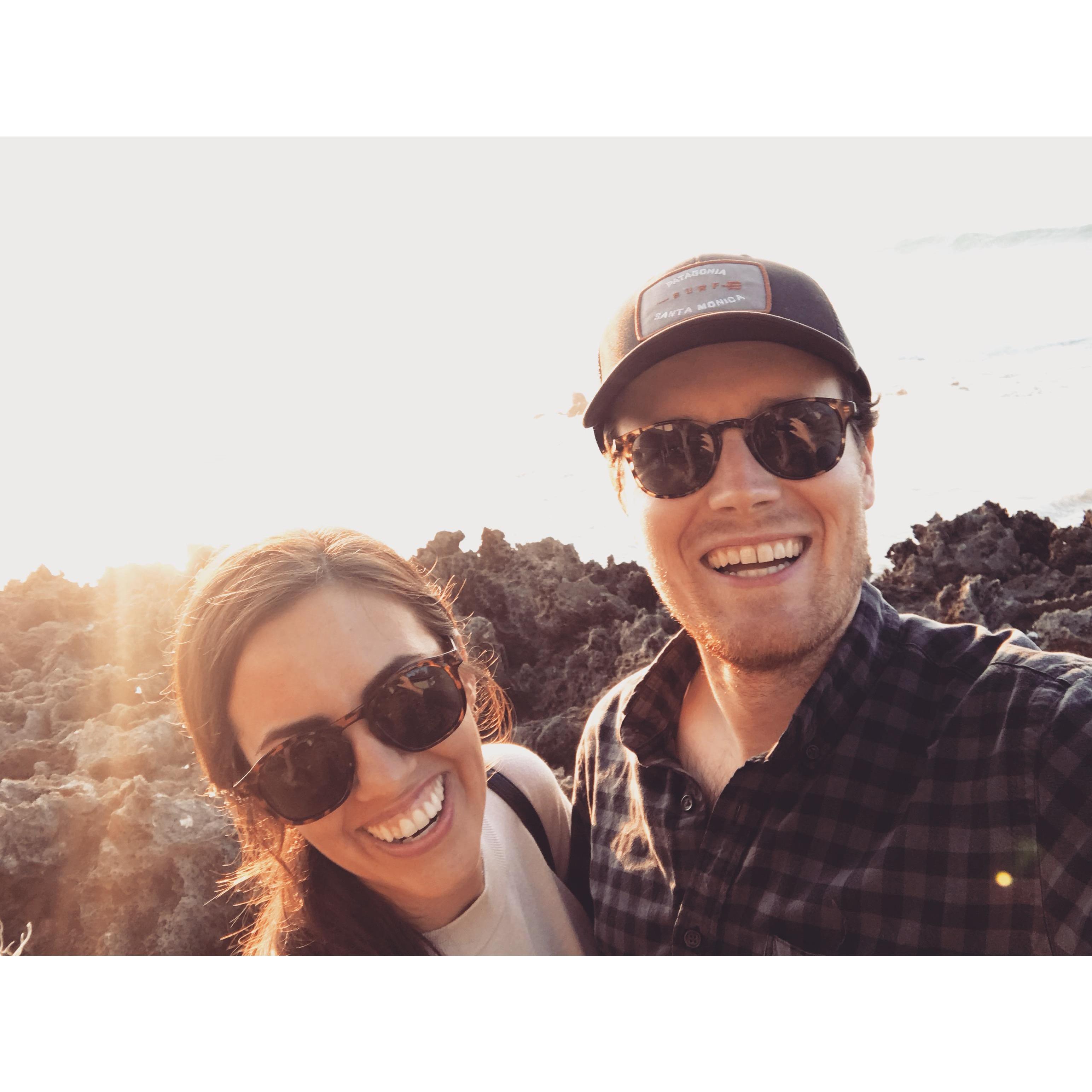 North Shore kids. Kind of thought he was going to propose here. For anyone that has watched The Office, these few months were exactly like the episodes where Jim 'almost' proposes to Pam.