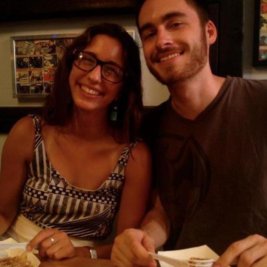 A couple of weeks into dating - a late night at Saus near Faneuil Hall.