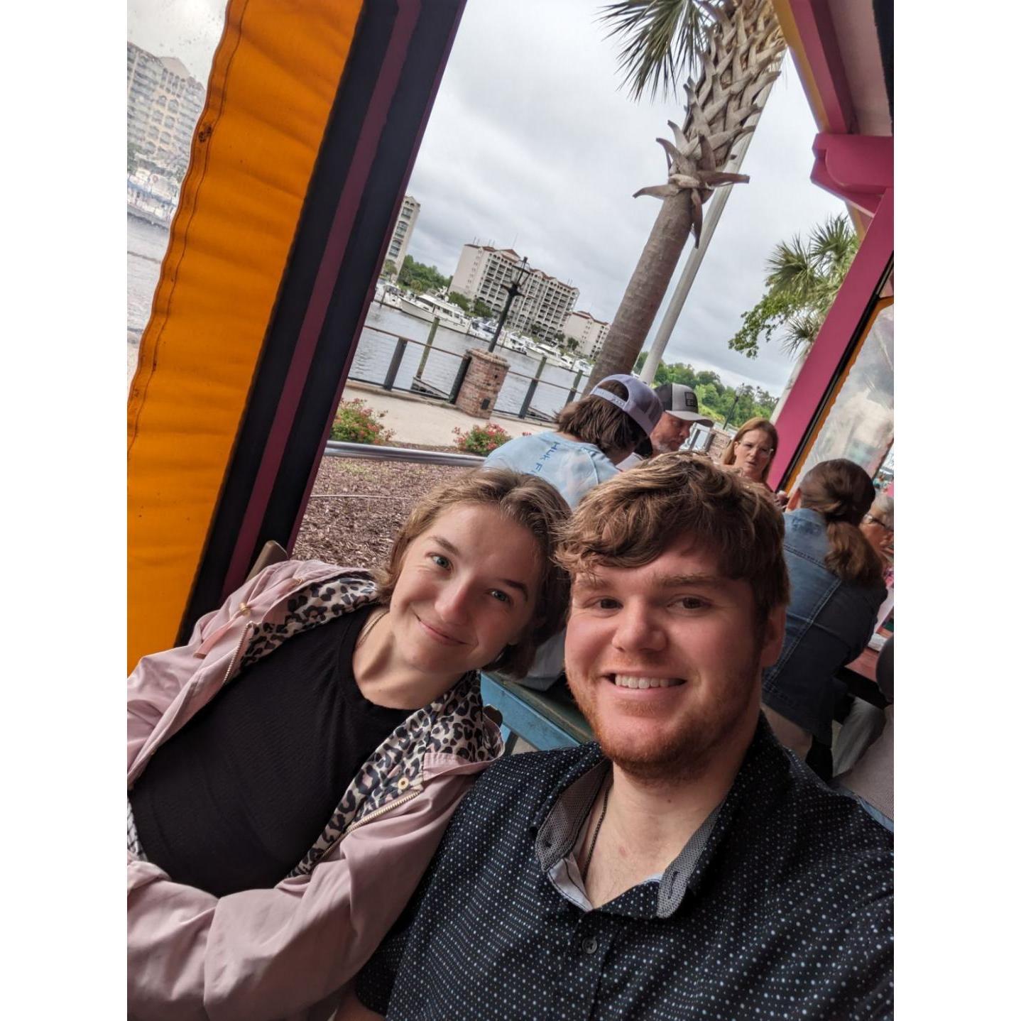 We took an overnight trip to Myrtle Beach and decided to grab lunch at Lulu's.