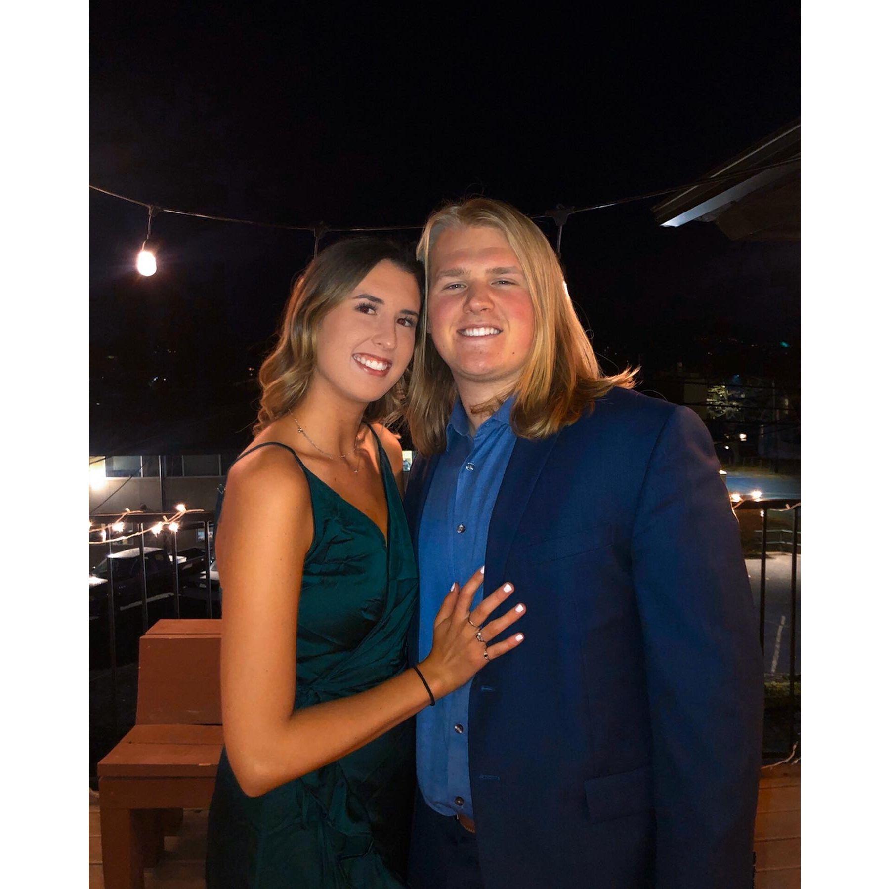 Sophomore year Pi Phi formal