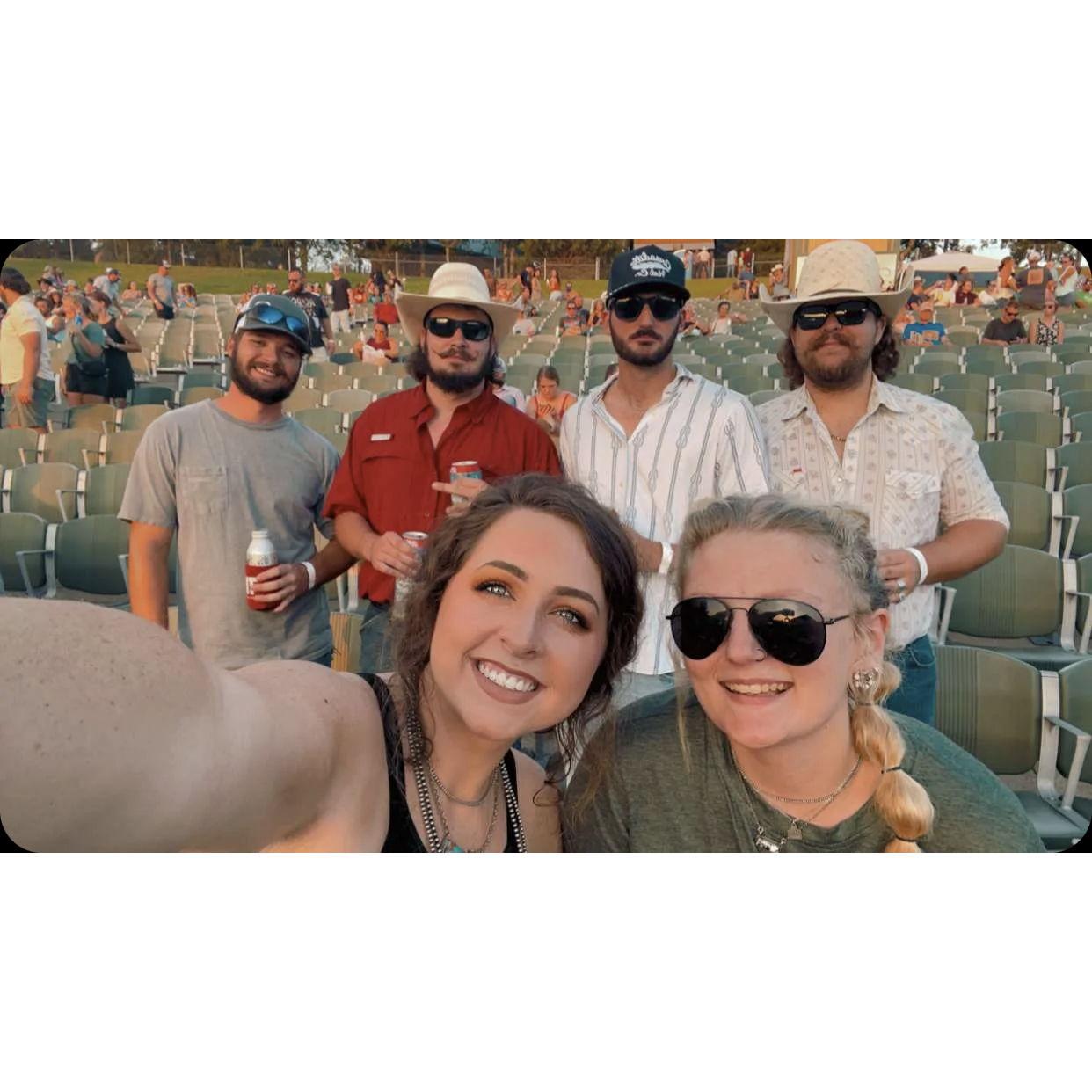 Concerts are some of the couples favorite events to go to with friends!