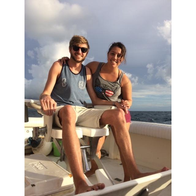 January 2017 - Deep Sea fishing in st kitts
On the day of his flight back to the UK after the cruise Luke decided to booked a last minute flight to St Kitts so we could spend more time together.