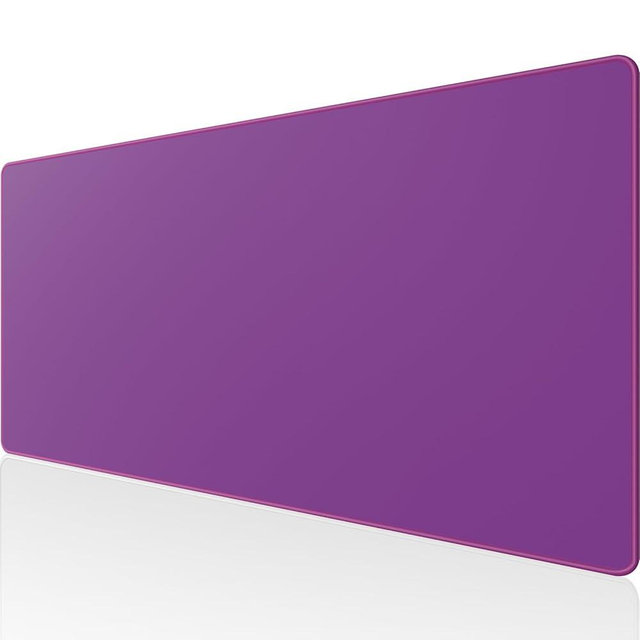 KTRIO Large Gaming Mouse Pad with Stitched Edges, Extended Mousepad with Superior Micro-Weave Cloth, Non-Slip Base, 31.5 x 15.7 in Keyboard Pad, Desk Mat for Gamer, Office & Home, Purple