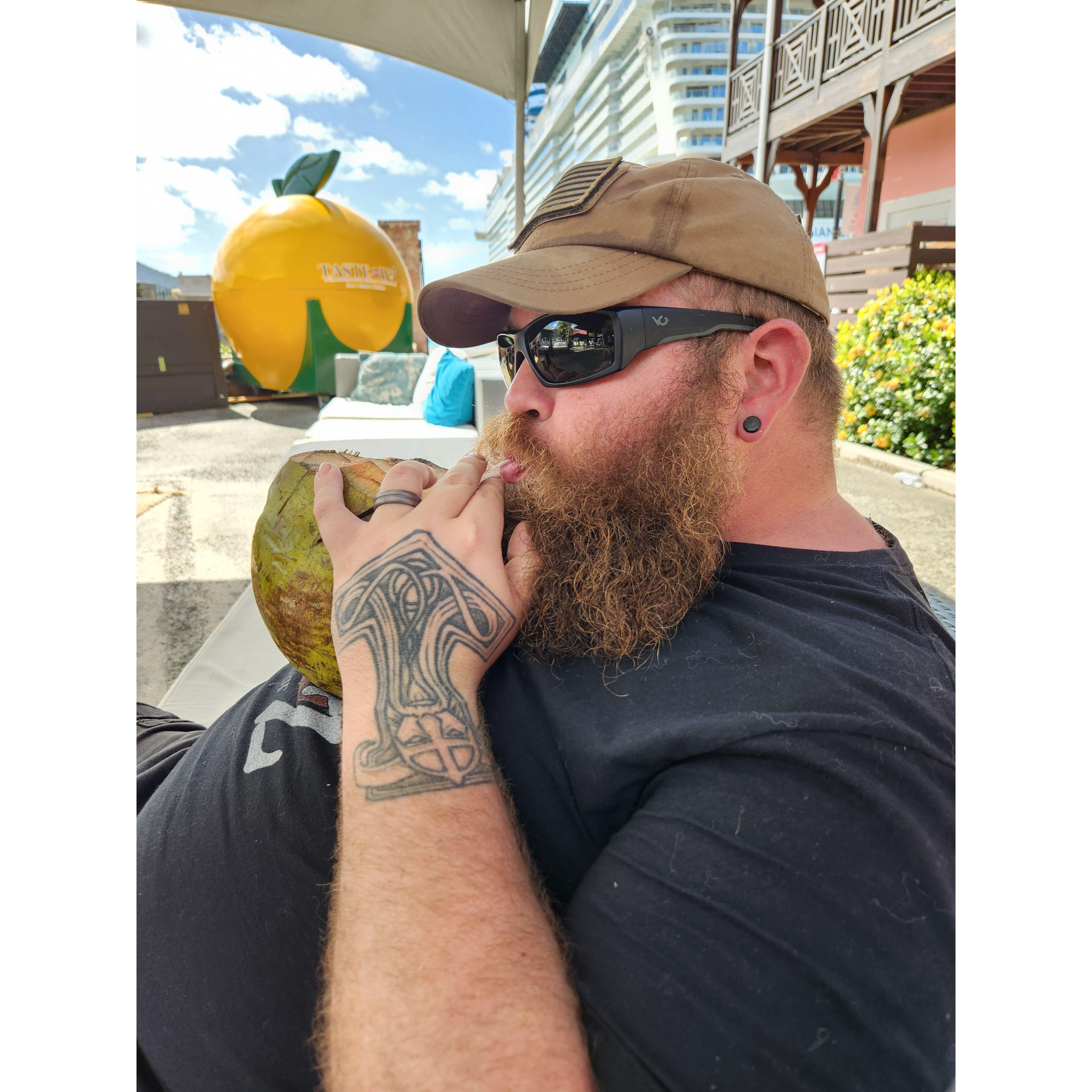 Pina Coladas in Tortola