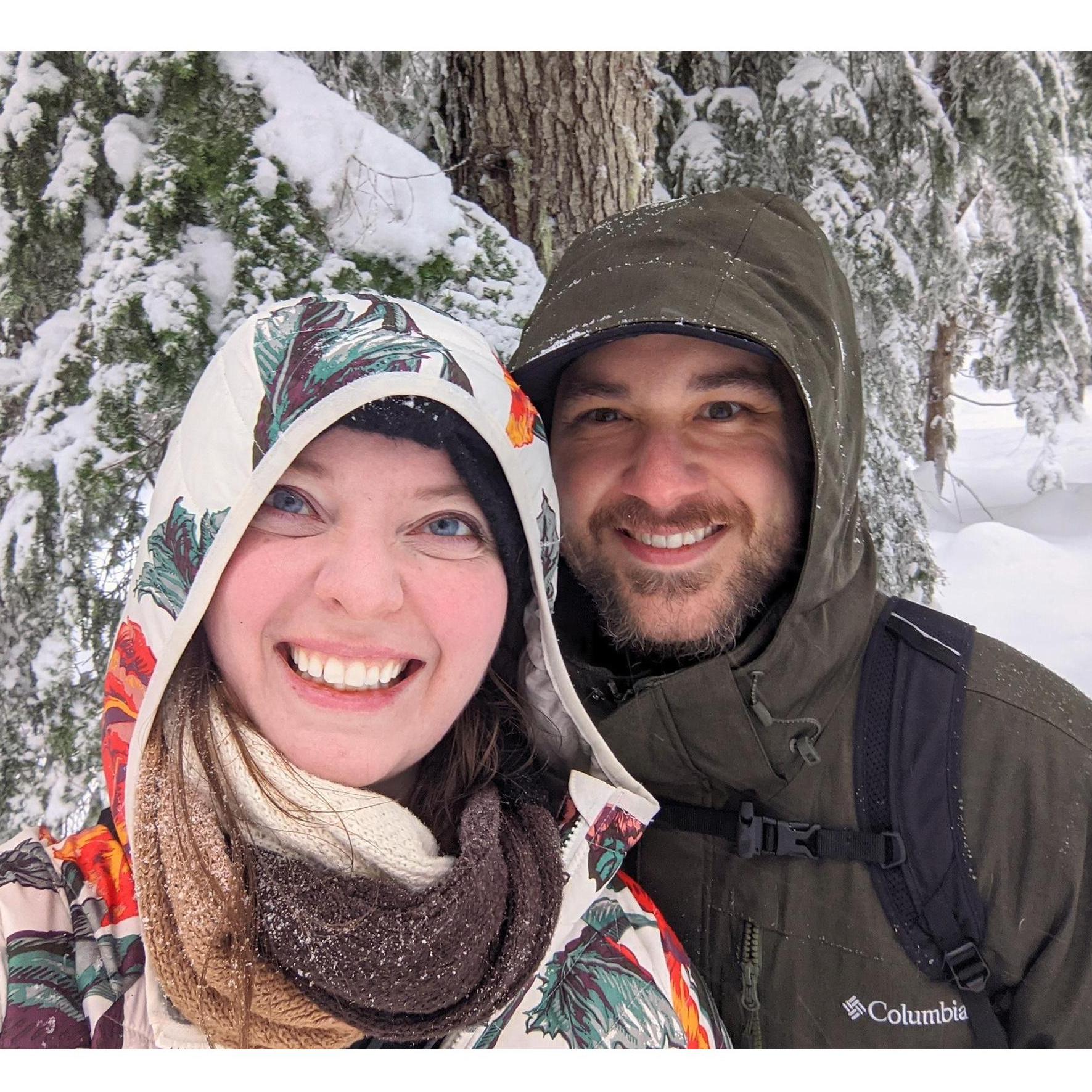 More hiking - even in the snow!