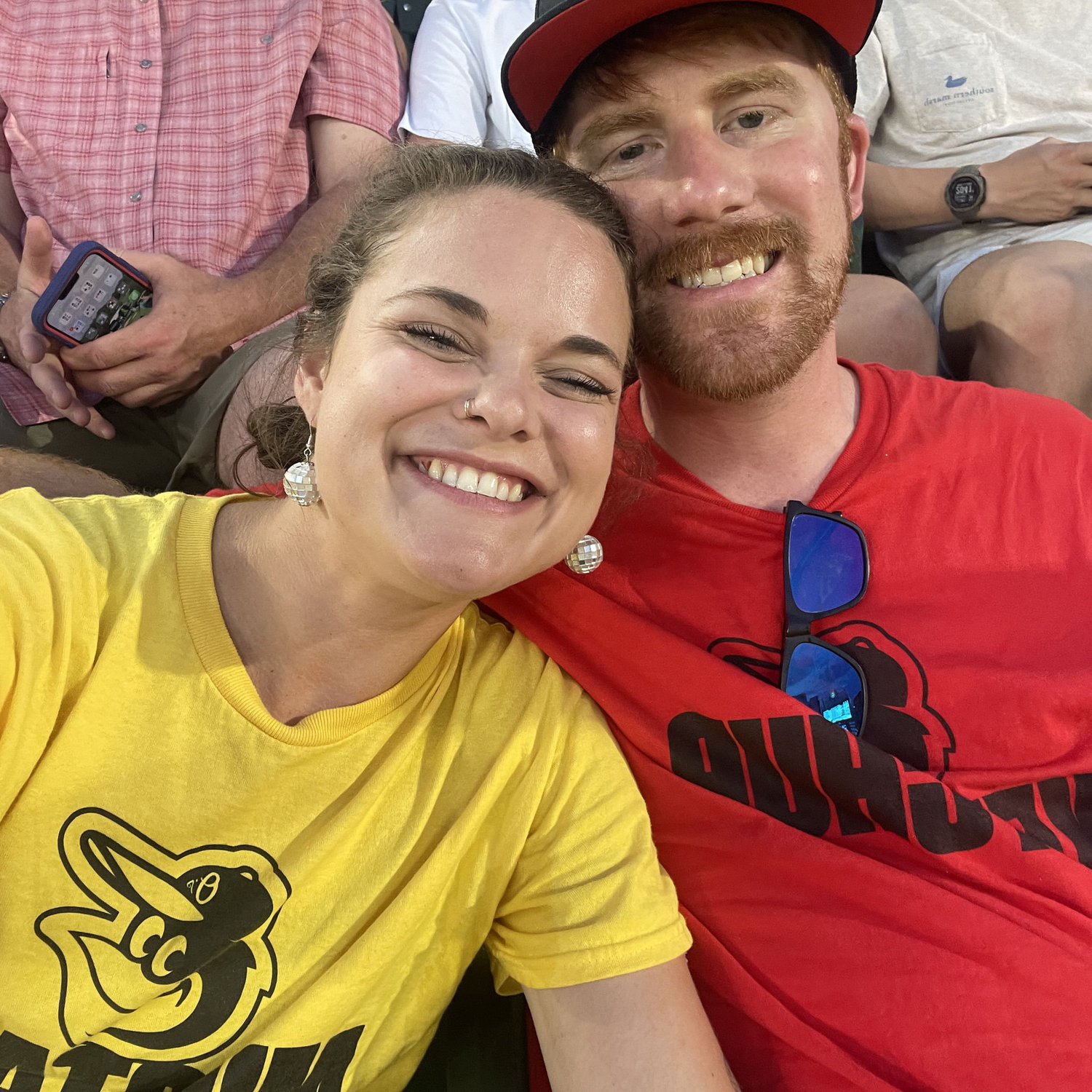 We are both Team Mustard, but he let me have the last one. 🌭