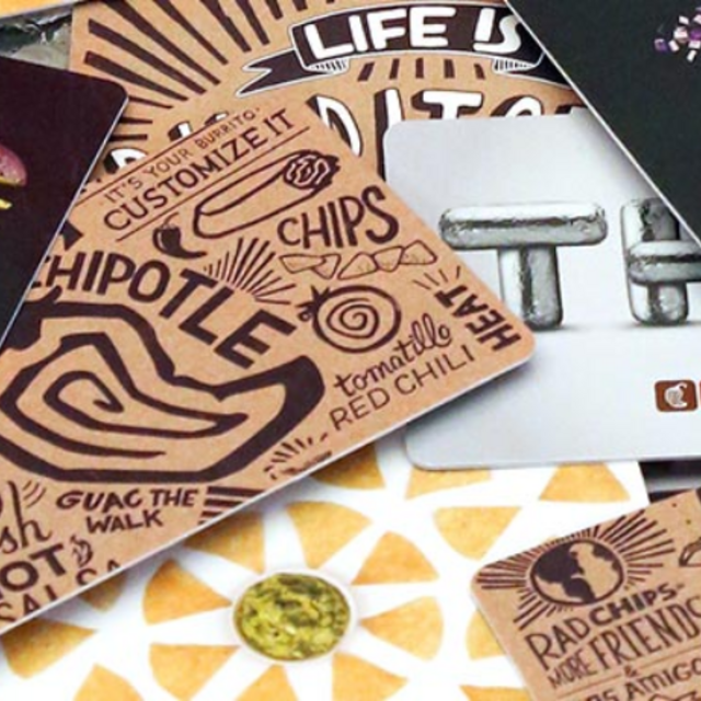 Chipotle gift card