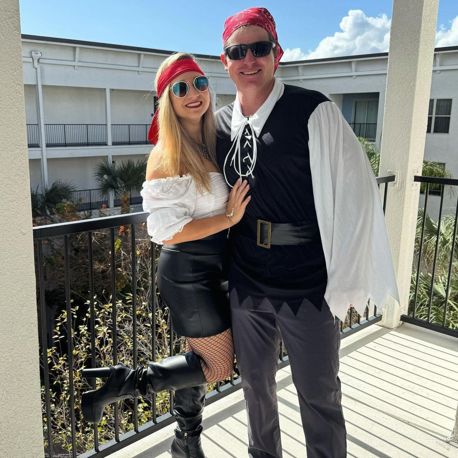 Playing Pirates for Gasparilla in Tampa, Florida