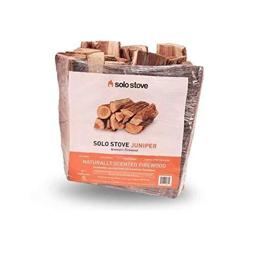 Solo Stove Firewood for Outdoor Fire Pits 100% Natural Juniper Aromatic Firewood
