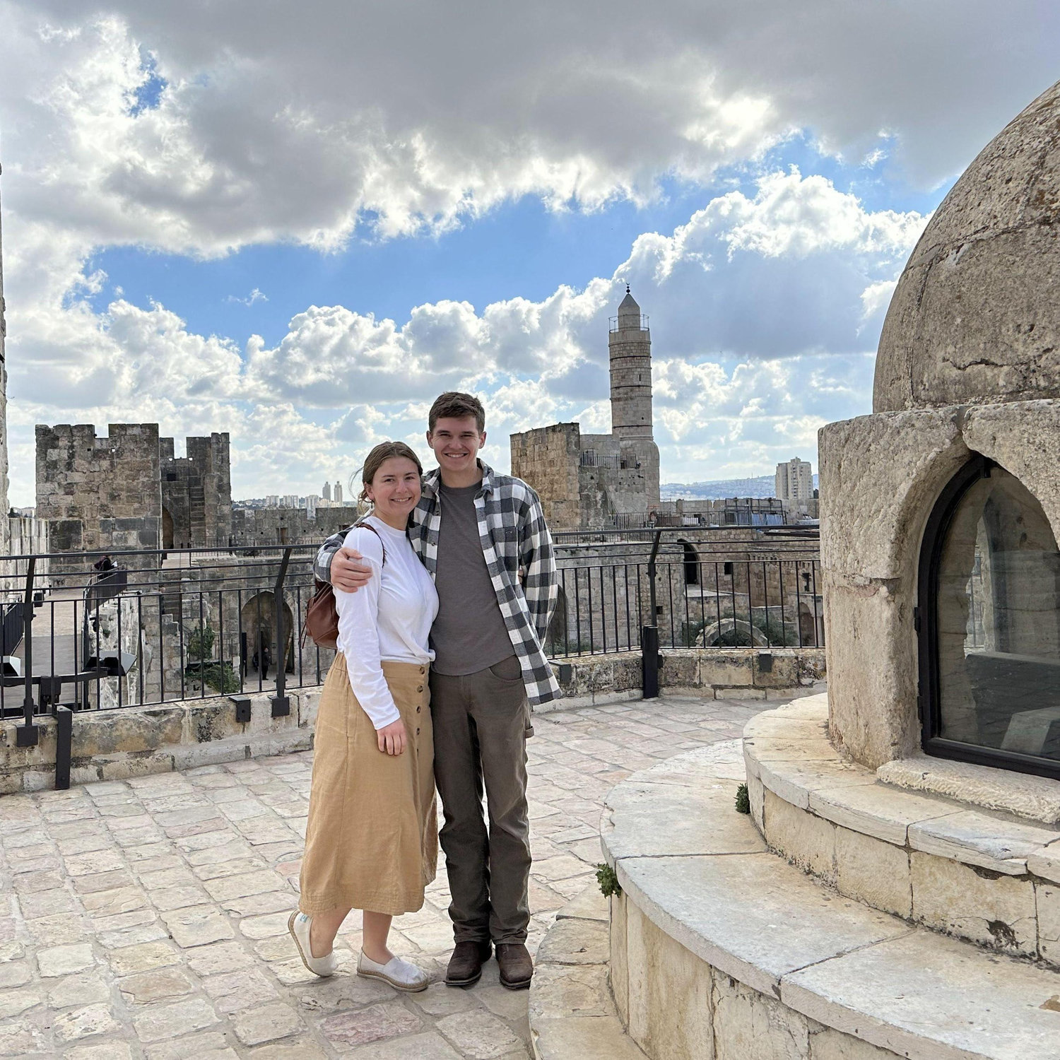 Our trip to Israel with Alex's Aunt and Uncle!