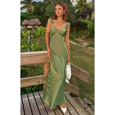Wendy Sage Maxi Dress Beginning Boutique