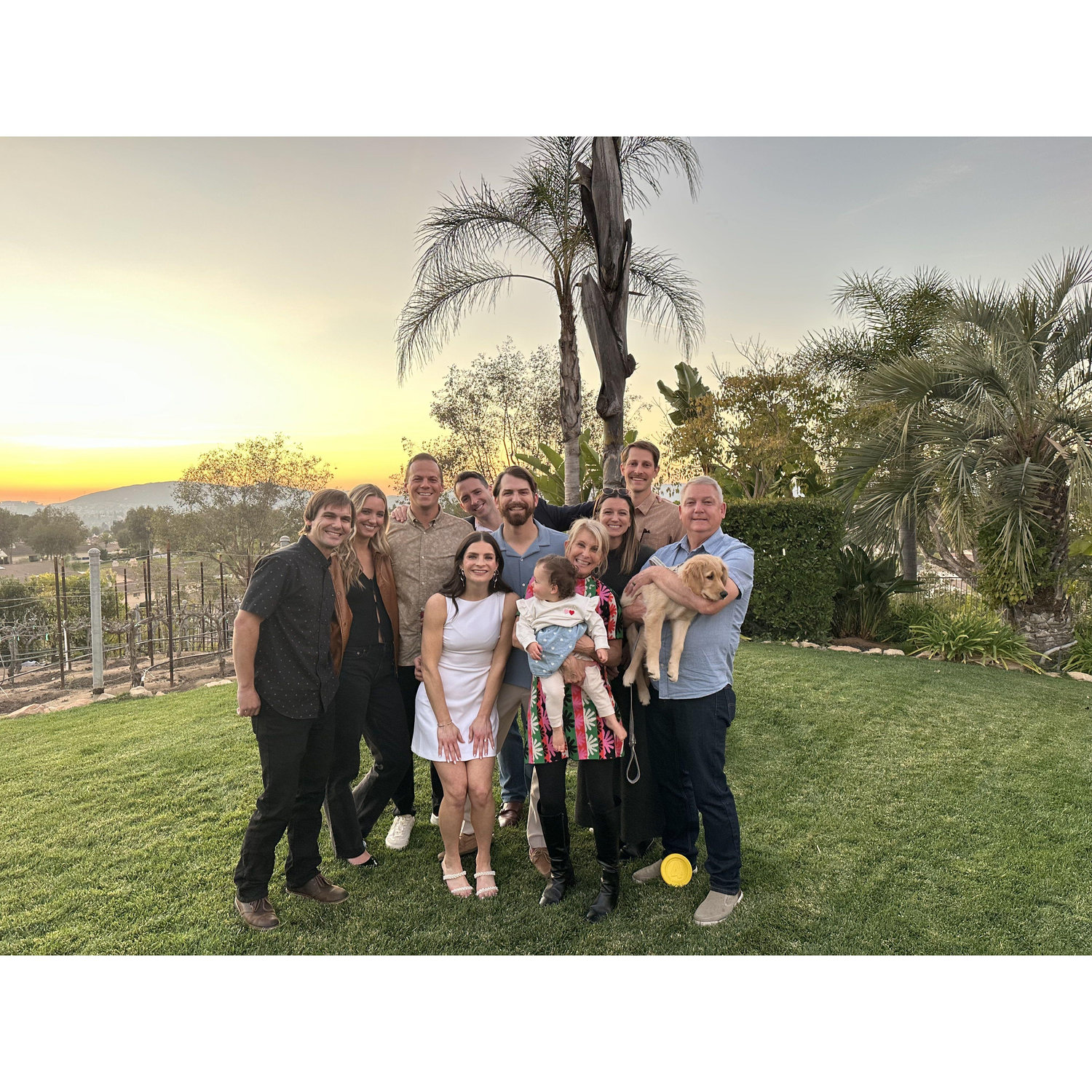 Chesi and Brodie's That's Amore Engagement Party with friends and family!