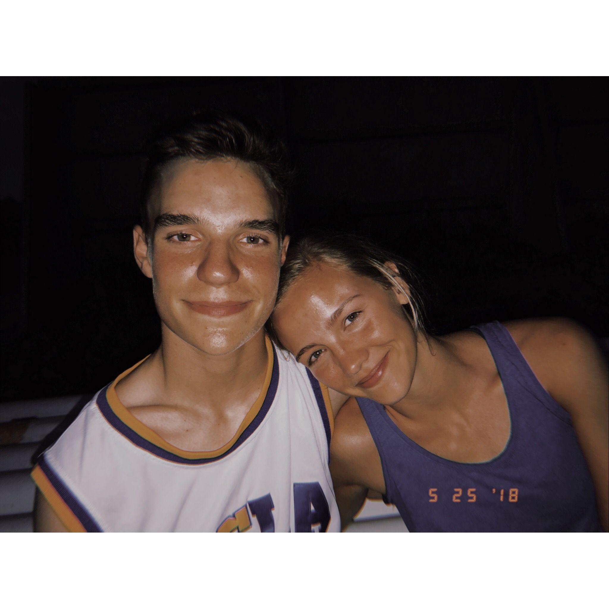 We were pretty much inseparable after that