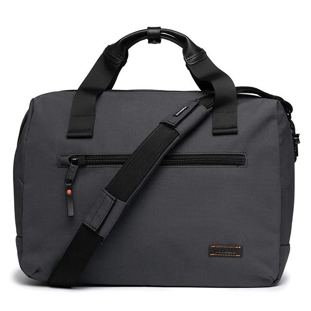 PacSafe Men's UNbox Therapy x Anti Theft Briefcase-with Padded 15" Laptop & Tablet Sleeve, Charcoal, 19 Liter